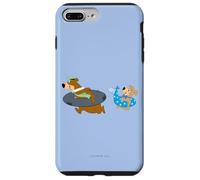 Custodia per iPhone 7 Plus/8 Plus Yogi Bear Yogi and Boo Boo Going Swimming