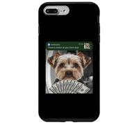 Custodia per iPhone 7 Plus/8 Plus Yorkshire Terrier c'è movimento alla tua porta di casa Yorkie
