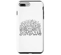 Custodia per iPhone 7 Plus/8 Plus "You Are My Sunshine Wall Citazione for Loved Ones"