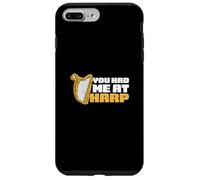 Custodia per iPhone 7 Plus/8 Plus You Had Me At Harp - Arpa divertente per un arpista