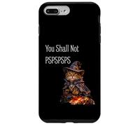 Custodia per iPhone 7 Plus/8 Plus You Shall Not PSPSPSPS, Cute Wizard Costume Cat