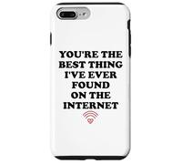 Custodia per iPhone 7 Plus/8 Plus Youre the Best Thing Ive Ever Found on Internet Husband Wife