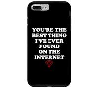 Custodia per iPhone 7 Plus/8 Plus Youre the Best Thing Ive Ever Found on Internet Wife Husband