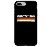 Custodia per iPhone 7 Plus/8 Plus Zante Grecia Vintage Retro Travel Stripes