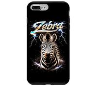 Custodia per iPhone 7 Plus/8 Plus Zebra Heavy Metal Concerto di musica Animal Rock N Roll anni '80