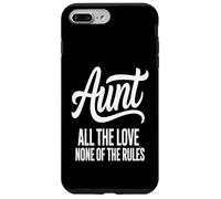 Custodia per iPhone 7 Plus/8 Plus Zia All The Love None Of The Rules Citazione