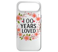Custodia per iPhone Air 100 Years Loved Floral 100th Birthday Women 100 Years Old