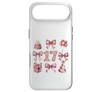 Custodia per iPhone Air 17° Compleanno Ragazza Coquette Fiocchi Rosa Diciassette Anni