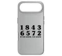 Custodia per iPhone Air 18436572 Se Conosci 18436572 Ordine di sparo Big Block V8 Car