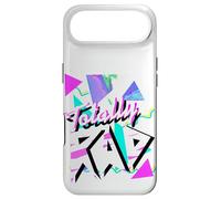 Custodia per iPhone Air 1980's Totally Rad 80s White Tiger Stripe 80s-partito v.9.1
