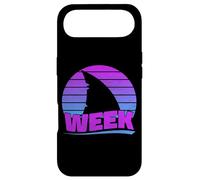 Custodia per iPhone Air 2025 Week Retro Shark Fin Lover Sea Ocean Animal Summer Trip