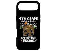 Custodia per iPhone Air 4th Grade Where The Adventure Begins Back To School Bigfoot