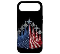 Custodia per iPhone Air 4th of July Fighter Jet US Flag American Military Planes