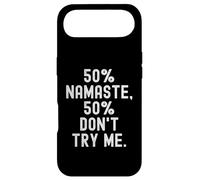 Custodia per iPhone Air 50 Namaste 50 Dont Try Me Citazione sarcastica divertente