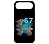 Custodia per iPhone Air 67 Meme Deer Ululando alla Luna Sei Sette