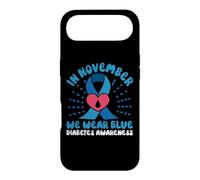 Custodia per iPhone Air A novembre indossiamo la consapevolezza del diabete blu T1D T2D diabetico