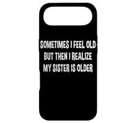 Custodia per iPhone Air A volte mi sento vecchio, ma poi mi rendo conto che mia sorella è più grande