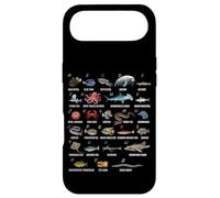 Custodia per iPhone Air A-Z Ocean Life Alfabeto Creature Marine Esplorazione
