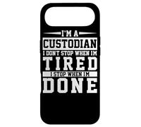 Custodia per iPhone Air Abbigliamento da lavoratore custodiale - Design divertente per custodi