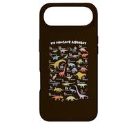 Custodia per iPhone Air ABC Dino Identificazione A-Z Tipi Di Dinosauri Alfabeto Ragazzi