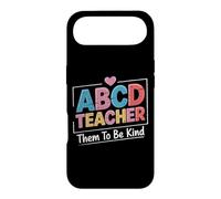 Custodia per iPhone Air ABCD Back In Class Insegnante Must Haves Donne ABCD Insegnante