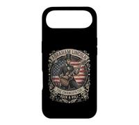 Custodia per iPhone Air Abraham Lincoln - Chitarra rock, emancipatore con bandiera americana