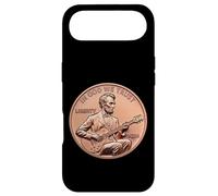 Custodia per iPhone Air Abraham Lincoln Playing Guitar Patriotic Funny July 4th