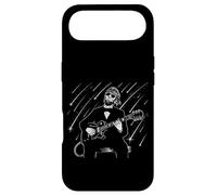 Custodia per iPhone Air Abraham Lincoln Playing Guitar Patriotic Funny July 4th