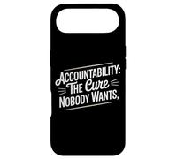 Custodia per iPhone Air Accountability The Cure Nobody Wants Funny Sarcastic Saying