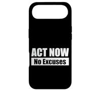 Custodia per iPhone Air ACT NOW - No Excuses/Agisci ora - Niente scuse