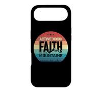 Custodia per iPhone Air Active Faith Can Move Mountains Christian Men Women Kids