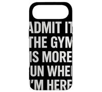 Custodia per iPhone Air Admit It The Gym Is More Fun When I’m Here Workout