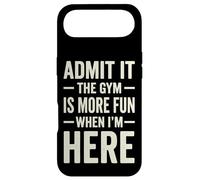 Custodia per iPhone Air Admit It The Gym Is More Fun When I'm Here Sollevamento Pesi