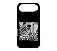 Custodia per iPhone Air Adorabile tazza con gatto londinese e Big Ben