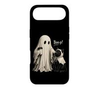 Custodia per iPhone Air Adorabile Vintage Ghost Boo-p! per un gatto nero Halloween Ragazze