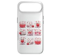 Custodia per iPhone Air Adorable Bunny with Hearts and Yarn