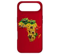 Custodia per iPhone Air African Animal Map Juneteenth Flag Colors Pride Black Africa