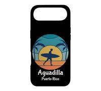 Custodia per iPhone Air Aguadilla Puerto Rico Surfer Vintage Tramonto