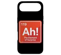 Custodia per iPhone Air Ah Elemento di sorpresa Chimica Scherzo Scienza Giochi di parole