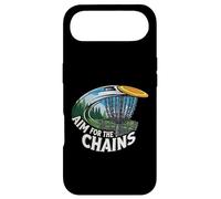 Custodia per iPhone Air Aim For The Chains Disc Golf Player Frisbee Basket