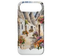 Custodia per iPhone Air Alberobello Puglia dipinto acquerello arte vintage Italia