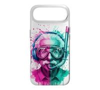 Custodia per iPhone Air Albert E Indossare ARA Gear E Cuffie EDM Rave Art