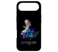 Custodia per iPhone Air Alice Adventures Wonderland Vintage Libro Citazione Lewis Carrol