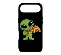 Custodia per iPhone Air Alieno Carino Con Fetta Di Pizza Fast Food