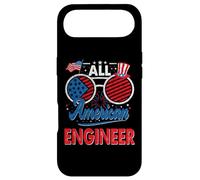 Custodia per iPhone Air All American Engineer American Flag Sunglasses 4th Of July