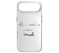 Custodia per iPhone Air All I need is travel not love