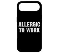 Custodia per iPhone Air Allergic To Work