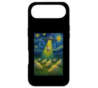 Custodia per iPhone Air Allevatore di pollame notturno stellato rapimento alieno di pollo