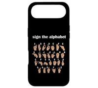 Custodia per iPhone Air Alphabet Inclusive Sign ABC ASL American Sign Language