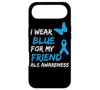 Custodia per iPhone Air ALS Awareness I Wear Blue For My Friend